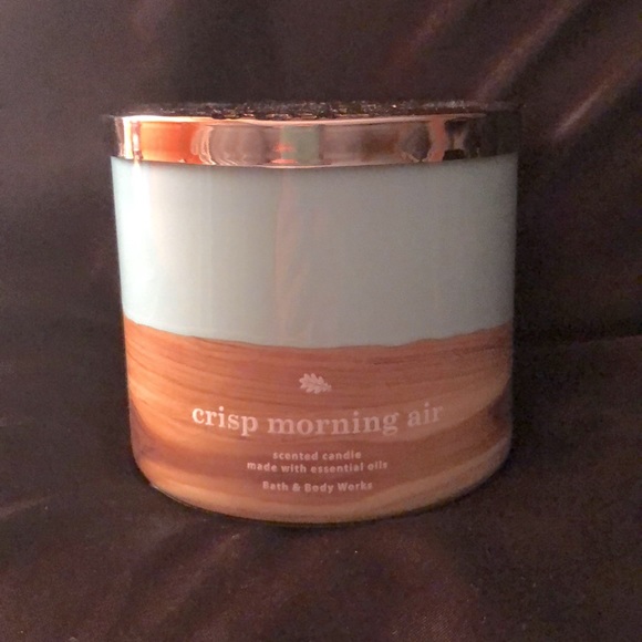 NWT Crisp Morning Air Bath & Body Works Candle